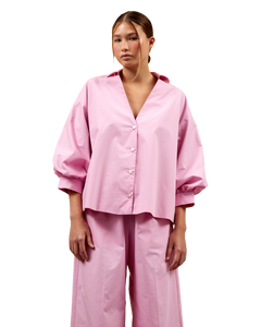 BANYAN TOP POPLIN ROSE