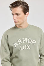 Load image into Gallery viewer, SWEATER CREW NECK HERITAGE- SHADOW/ARMOR LUX CURL
