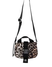 Load image into Gallery viewer, RECYCLED TECH MINI SATCHEL LEOPARD
