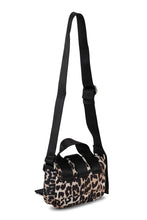 Load image into Gallery viewer, RECYCLED TECH MINI SATCHEL LEOPARD
