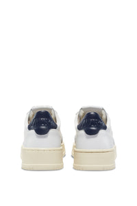 MEDALIST LOW SNEAKERS IN WHITE AND SPACE LEATHER