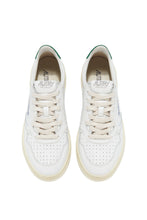 Load image into Gallery viewer, MEDALIST LOW SNEAKERS IN WHITE AND GREEN LEATHER UNISEX
