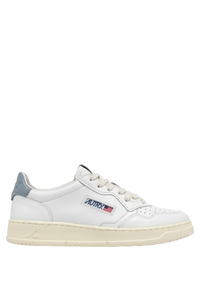 MEDALIST LOW  LEATHER WHITE AND BLUE UNISEX