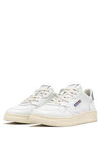 MEDALIST LOW  LEATHER WHITE AND BLUE UNISEX