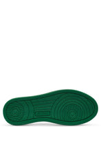 Load image into Gallery viewer, MEDALIST LOW BICOLOR SNEAKERS IN WHITE AND GREEN LEATHER
