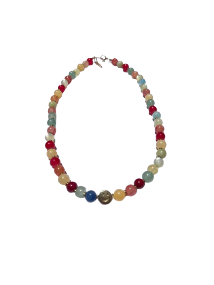 SMILEY NECKLACE CHUNKY 2