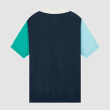 Load image into Gallery viewer, KOREN CONTRAST POLO NAVY
