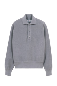 POLO SWEATSHIRT ANTHRACITE GREY