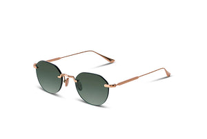 PIGALLE / RIMLESS 206-C SHINY ROSE GOLD CLASSIC GREEN