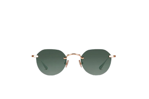 PIGALLE / RIMLESS 206-C SHINY ROSE GOLD CLASSIC GREEN