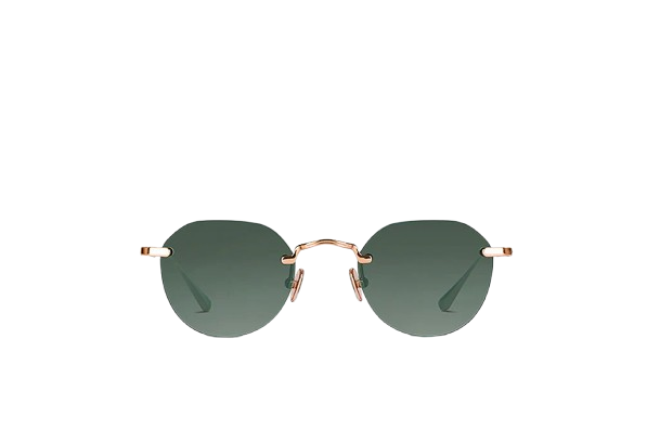 PIGALLE / RIMLESS 206-C SHINY ROSE GOLD CLASSIC GREEN