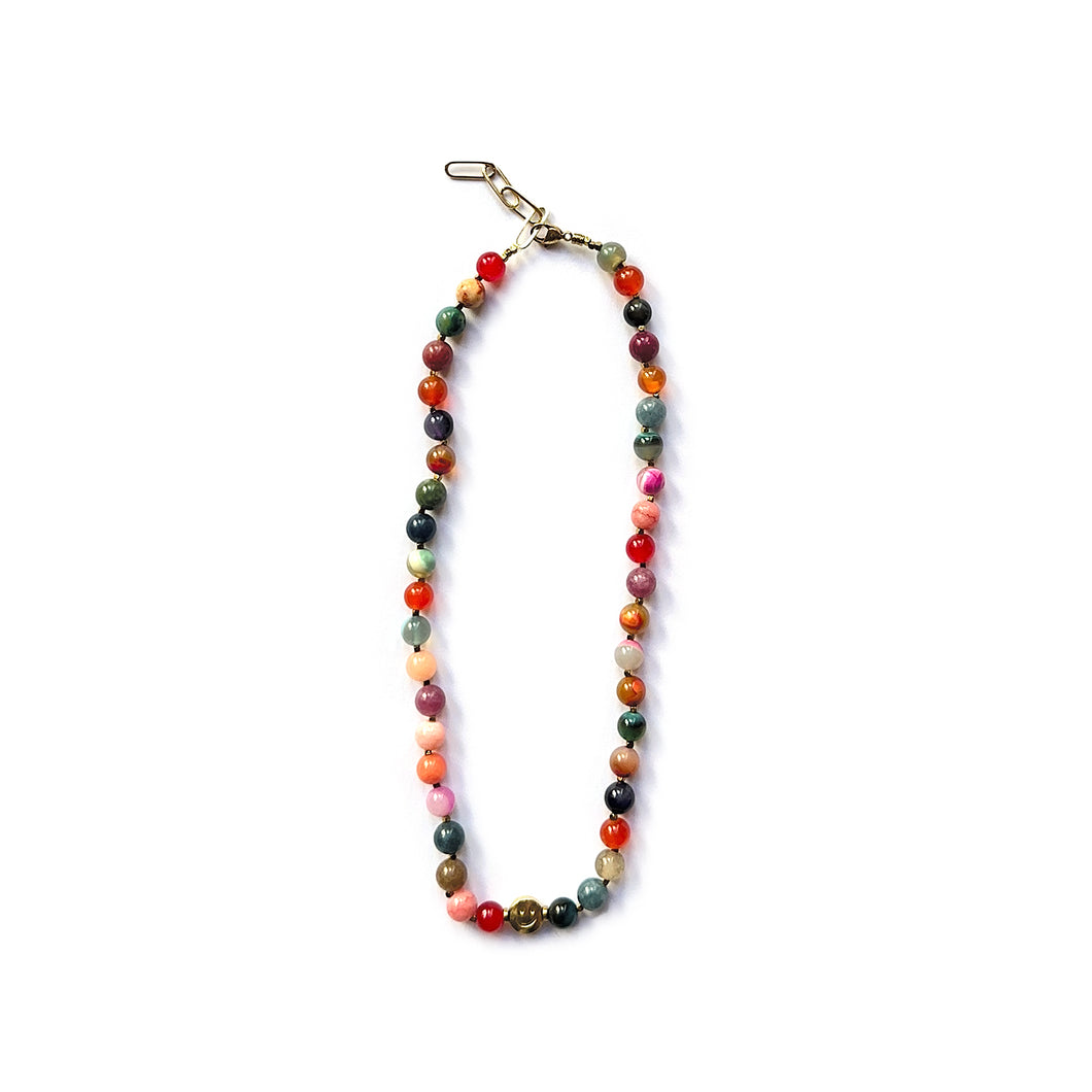 SMILEY NECKLACE CHUNKY 4