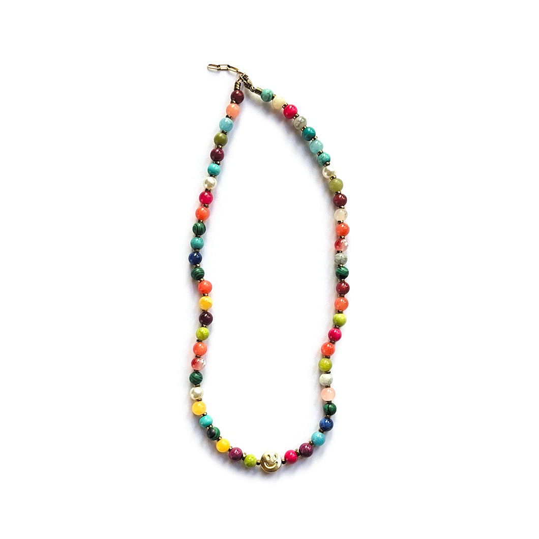 SMILEY NECKLACE SLIM 1