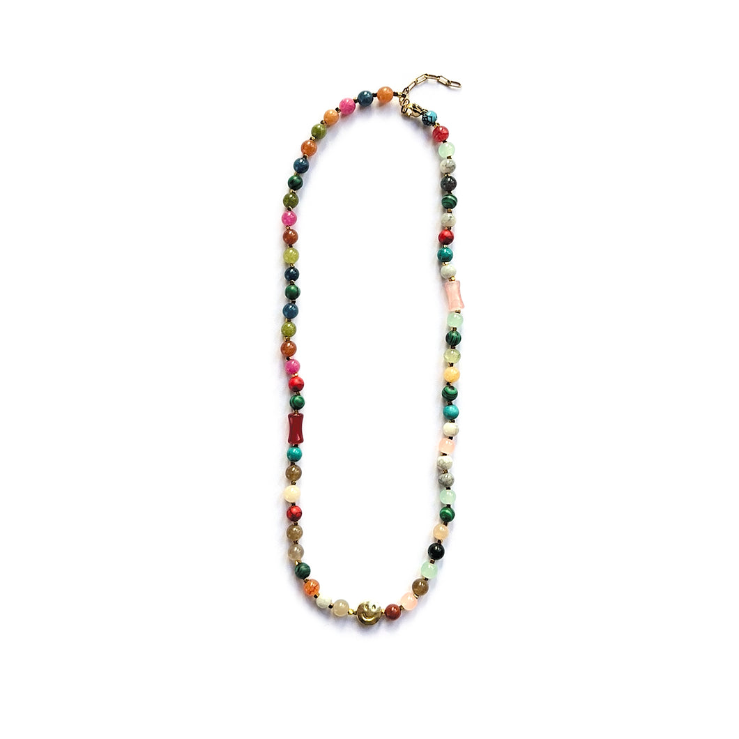 SMILEY NECKLACE SLIM 4