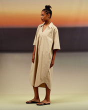 Load image into Gallery viewer, ROBBIE DRESS POPLIN SAND
