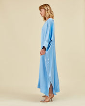 Load image into Gallery viewer, SORAYA DRESS SATIN LIGHT BLUE
