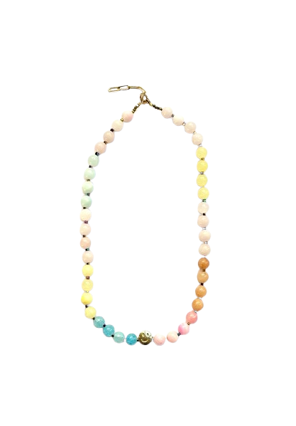 SMILEY NECKLACE CHUNKY 2