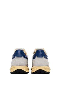 REELWIND LOW SUEDE NET WHITE & LIMOGES UNISEX