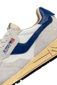REELWIND LOW SUEDE NET WHITE & LIMOGES UNISEX