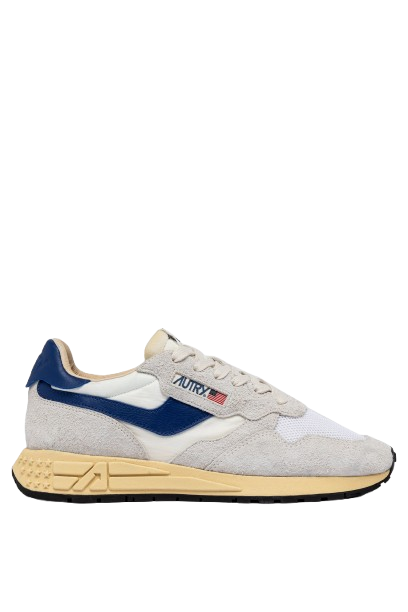 REELWIND LOW SUEDE NET WHITE & LIMOGES UNISEX