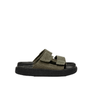 Load image into Gallery viewer, ETNA SUEDE SOFT KAKI BLACK WOMEN
