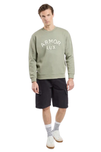 Load image into Gallery viewer, SWEATER CREW NECK HERITAGE- SHADOW/ARMOR LUX CURL
