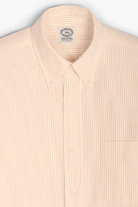 CORPORATE SHIRT BEIGE/WHITE STRIPES