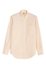 Load image into Gallery viewer, CORPORATE SHIRT BEIGE/WHITE STRIPES
