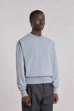 Load image into Gallery viewer, ATHLETIC SWEATSHIRT GREY-BLUE
