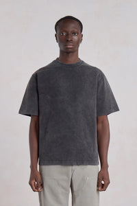 ATHLETIC TEE  FADED BLACK