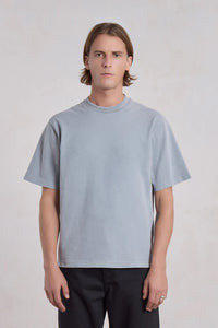 ATHLETIC TEE BLUE GREY
