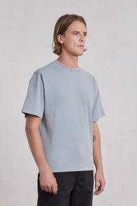ATHLETIC TEE BLUE GREY