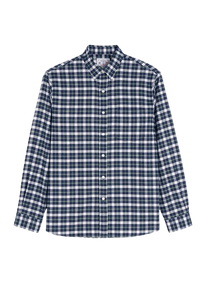 DAD'S SHIRT CHECK BLUE/WHITE