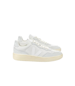 V-90 LEATHER GRAVEL WHITE WOMEN