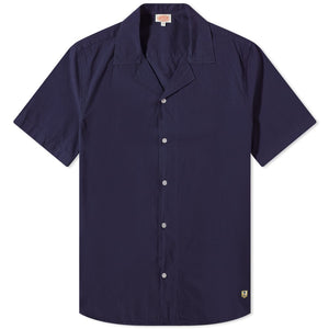 SHIRT SHORT SLEEVE SHARKFIN COLLAR NAVY