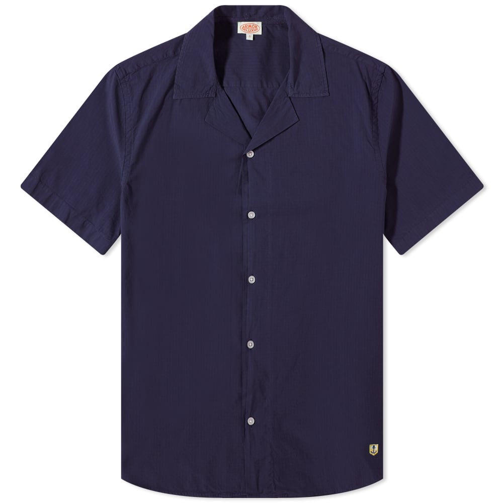 SHIRT SHORT SLEEVE SHARKFIN COLLAR NAVY