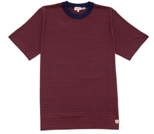 Load image into Gallery viewer, HERITAGE STRIPED T-SHIRT NAVY SEQUOIA
