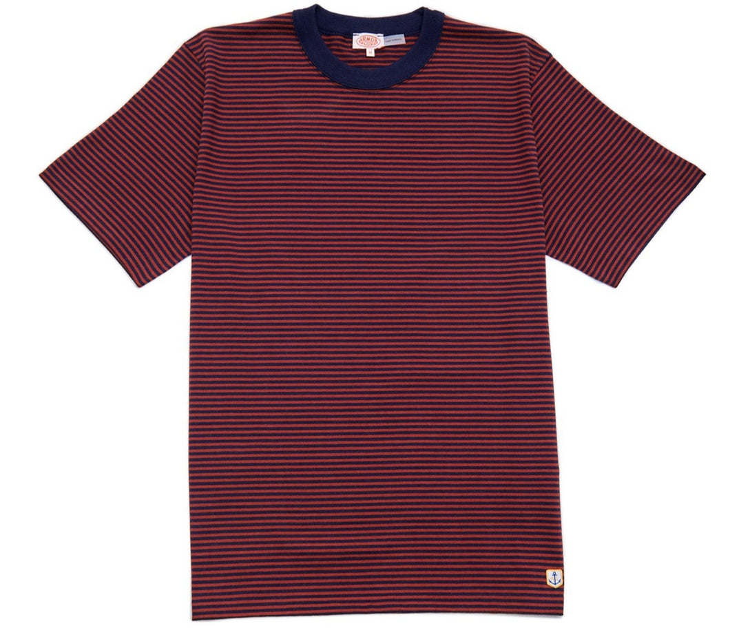 HERITAGE STRIPED T-SHIRT NAVY SEQUOIA