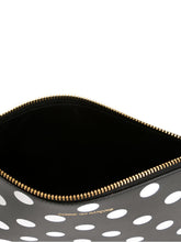 Load image into Gallery viewer, ZIP POUCH POLKA DOT BLACK
