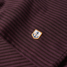 Load image into Gallery viewer, HERITAGE T-SHIRT BURGUNDY CACAO MEN
