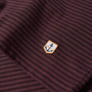 HERITAGE T-SHIRT BURGUNDY CACAO MEN