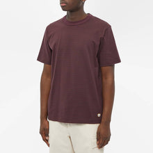 Load image into Gallery viewer, HERITAGE T-SHIRT BURGUNDY CACAO MEN
