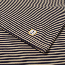 Load image into Gallery viewer, HERITAGE STRIPED T-SHIRT NAVY/DUNE
