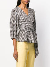 Load image into Gallery viewer, WRAP BLOUSE PRINTED CREPE
