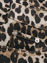 Load image into Gallery viewer, SKIRT PRINT DENIM LEOPARD
