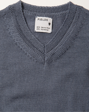 Load image into Gallery viewer, V NECK SWEATER LITTLE BOY FOLKSTONE GREY
