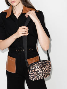 RECYCLED TECH FESTIVAL BAG LEOPARD