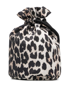 PURSE RECYCLED TECH FABRIC LEOPARD