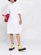 Load image into Gallery viewer, OVERSIZED SHIRT DRESS COTTON POPLIN BRIGHT WHITE
