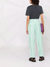 Load image into Gallery viewer, PANTS STRIPE COTTON KELLY GREEN
